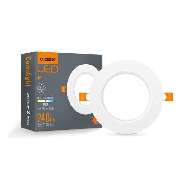 LED Downlight Round 4W - Neutral White
