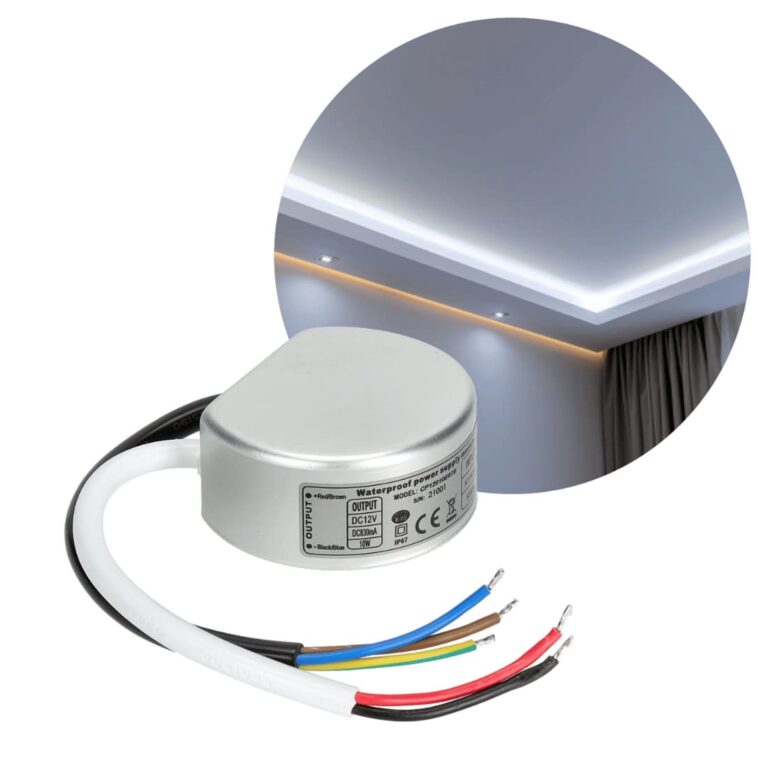LED Driver 12V - Transformer - Udendørs Tranformer - Mini - 0-10W - 0,83A - IP67
