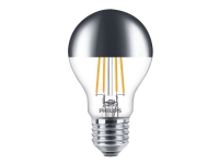 LED Filament Topforspejlet 50W standard, E27, klar, dæmpbar, 1 pak