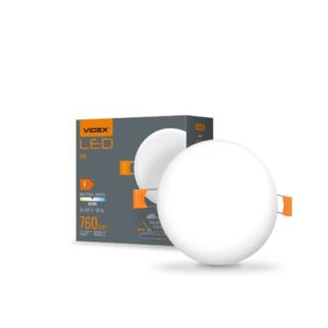 LED Frameless Downlight Rund 9W - Neutral Hvid