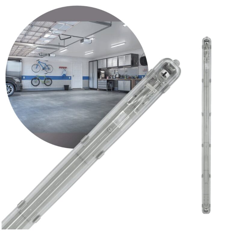 LED Industriarmatur 150cm - Single LED armatur - IP65 - Uden rør