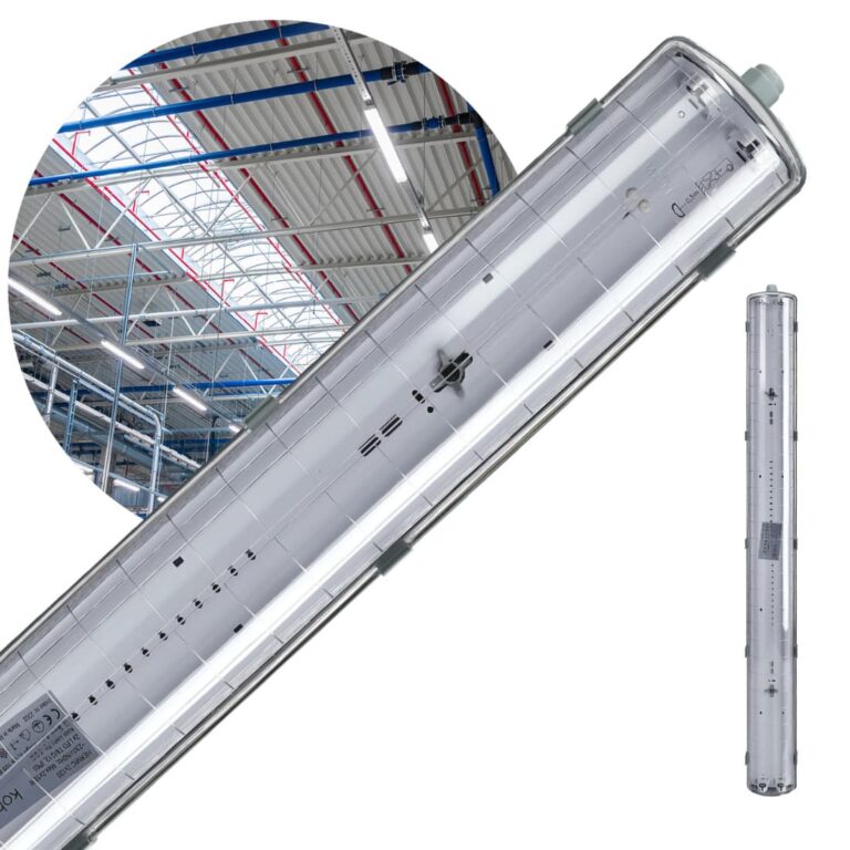 LED Lysstofrørs Armatur 120cm Dobbelt LED Rør - IP65 T8