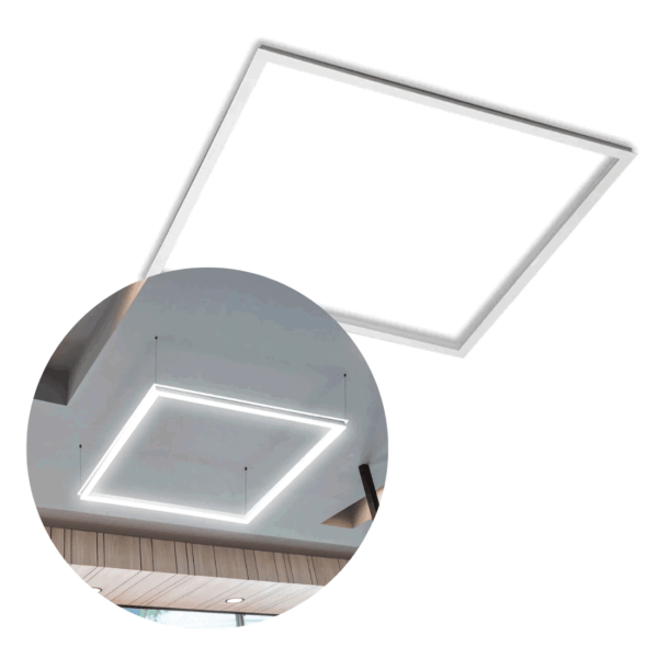 LED PANEL 60x60 - 4000K - 3600lm - 36W - MIA - Hvid