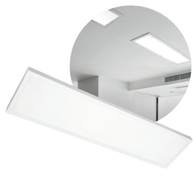 LED Panel 30x120 - 4000K - 3960lm - 36W - BRISBANE - Indbygget Ramme - Hvid
