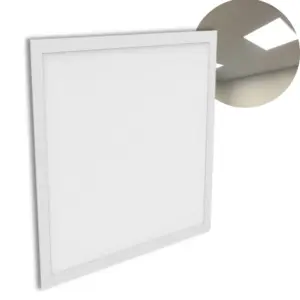 LED Panel 60x60 - 3000K & 4000K - 3600lm - 36W - TOLEDO - Til Skjult Skinnesystem - Hvid