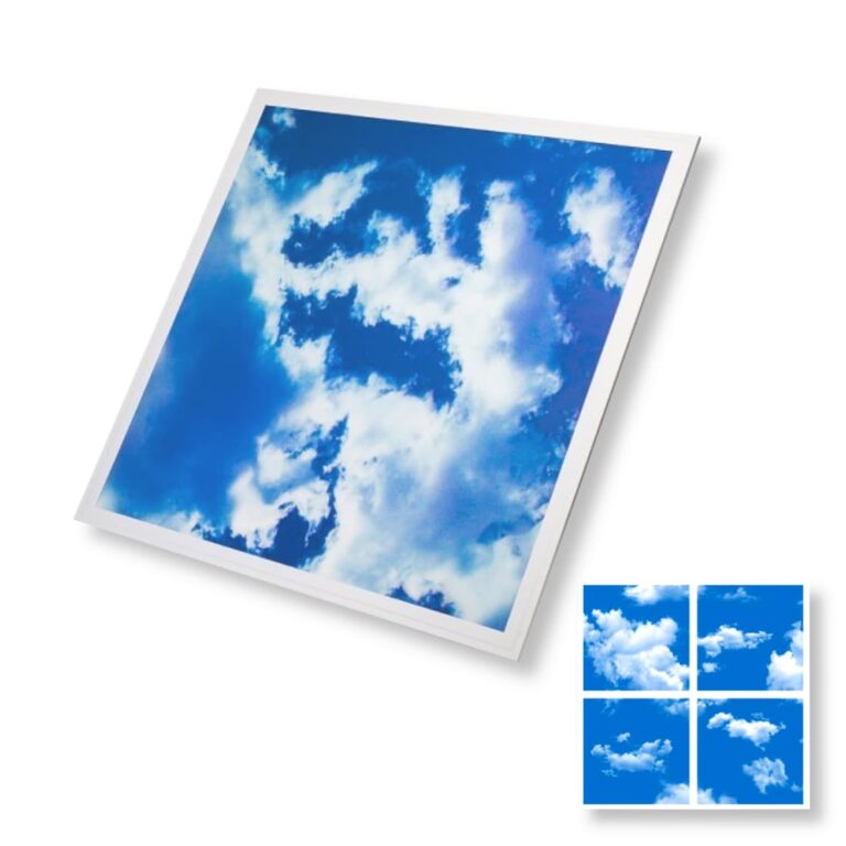 LED Panel 60x60 - 4-Pak - 6000K - 4500lm - 45W - CLOUD - Hvid - Pris pr. stk.