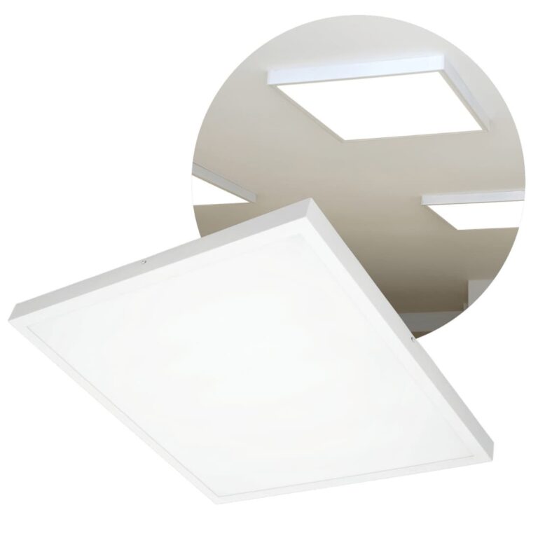 LED Panel 60x60 - 4000K - 4320lm - 36W - BRISBANE - Indbygget Ramme - Hvid