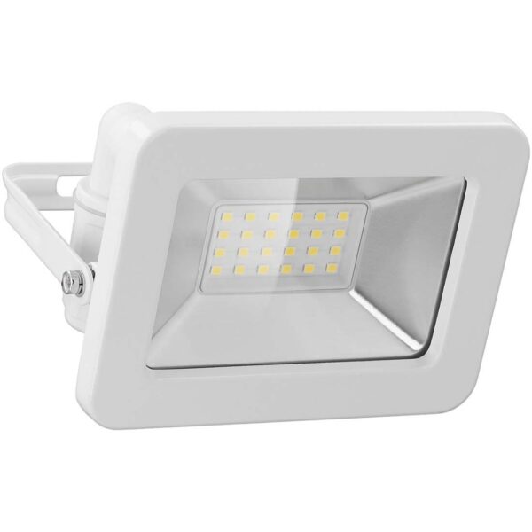 LED Projektør - 20 W - Udendørs Projektør - 4000K - Hvid - IP65 - 1700 lm (53871)