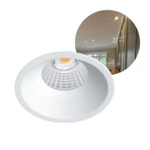 LED Spot - indbygningsspot - 2700K - Hvid