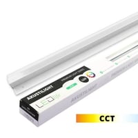 LED Troldtekt Skinne 90 cm - 27W, planforsnket, 24V 3000K/4000K (CCT controller) - Akustilight (restsalg)
