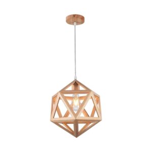 LED designer pendel lampe - brun