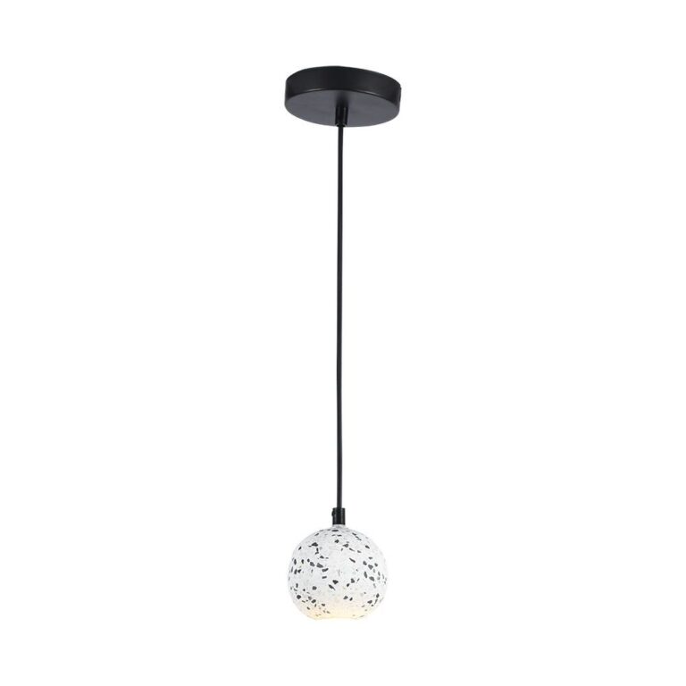 LED designer pendel lampe - hvid, med G9 fatning