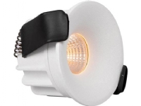 LED-downlight Optic Deep XS Hvid 2700K, 230lm, Ra>95, 45° spredning, 4W, IP44. Fasedæmpbar 230V-driver