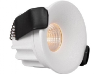 LED-downlight Optic Deep XS Hvid 3000K, 230lm, Ra>95, 45° spredning, 4W, IP44. Fasedæmpbar 230V-driver