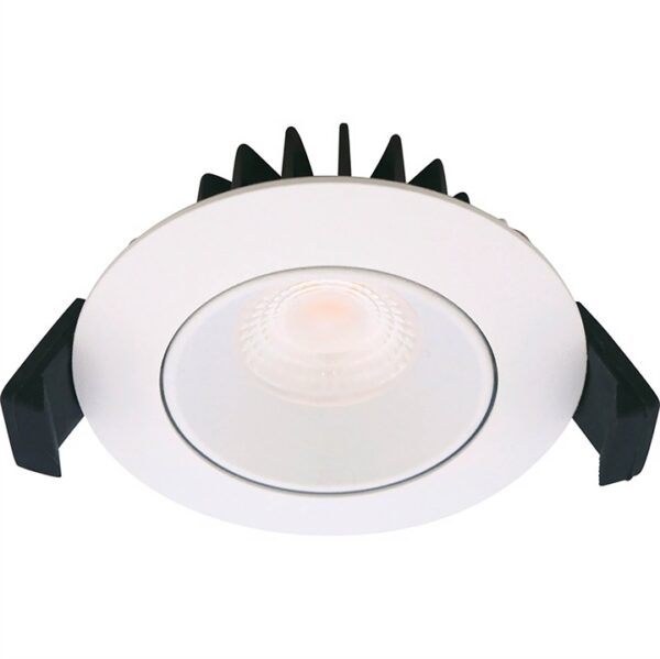 LED downlight tilt, indbygning mat hvid