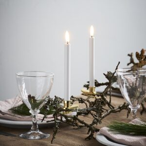 LED juletræslys, White, 2-pak, 1,3x13,8cm