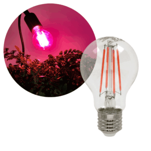 LED pære - 8W - E27 - 230V - Grolys