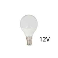 LED-pære P45, E14, 4W, 12V DC, 3000K