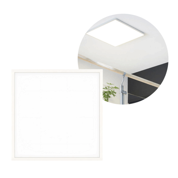 LED panel 60x60 - 3000K - 3240lm - 34W - LIFE - Hvid