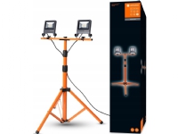 LED spotlight LEDVANCE WORKLIGHT, 2 x 20 W, with stand, rotatable, 220-240 V, 4000 K, 3400 lm, IP65