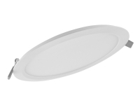 LEDVANCE DOWNLIGHT SLIM - Væg/loftslampe indlejret - LED - 12 W - køligt hvidt lys - 4000 K - rund - hvid