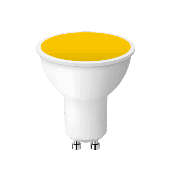 LEDlife 5W Gul LED spot - 230V, GU10
