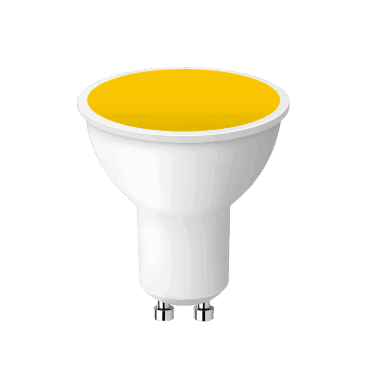 LEDlife 5W Gul LED spot - 230V, GU10