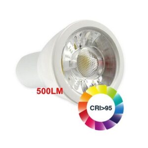 LEDlife LUX5 LED spotpære - 4,5W, dæmpbar, RA 95, 12V, MR16 / GU5.3