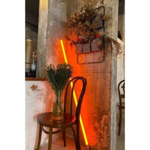 LEDlife Neon Tube LED 120 cm, Gul - Designer rør, Justerbar lysstyrke, inkl. ledning