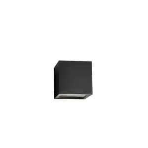LIGHT-POINT - Cube LED Udendørs Væglampe 3000K Down Sort