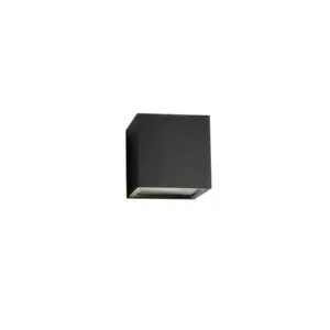 LIGHT-POINT - Cube LED Udendørs Væglampe 3000K Up/Down Sort