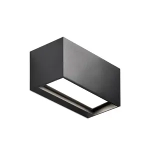 LIGHT-POINT - Linea W1 LED-væglampe sort 15 cm, CCT, IP54
