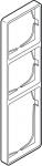 LK FUGAÂ® Baseline Ramme 50 antibakteriel 3,5 modul, hvid