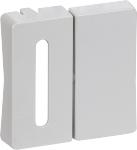 LK FUGA® Reservedele afdækning for lysdæmper MEK-S 160CR, 180R og 180LR, hvidCR, lysegrå