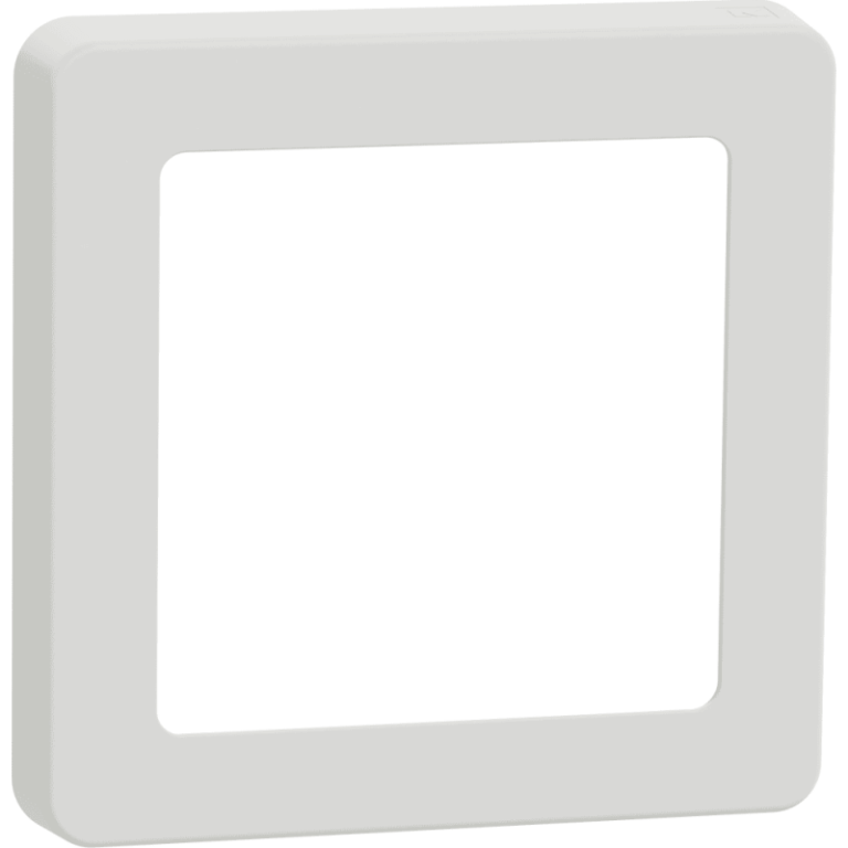 LK Fuga Base 63 ramme, 1 modul, hvid