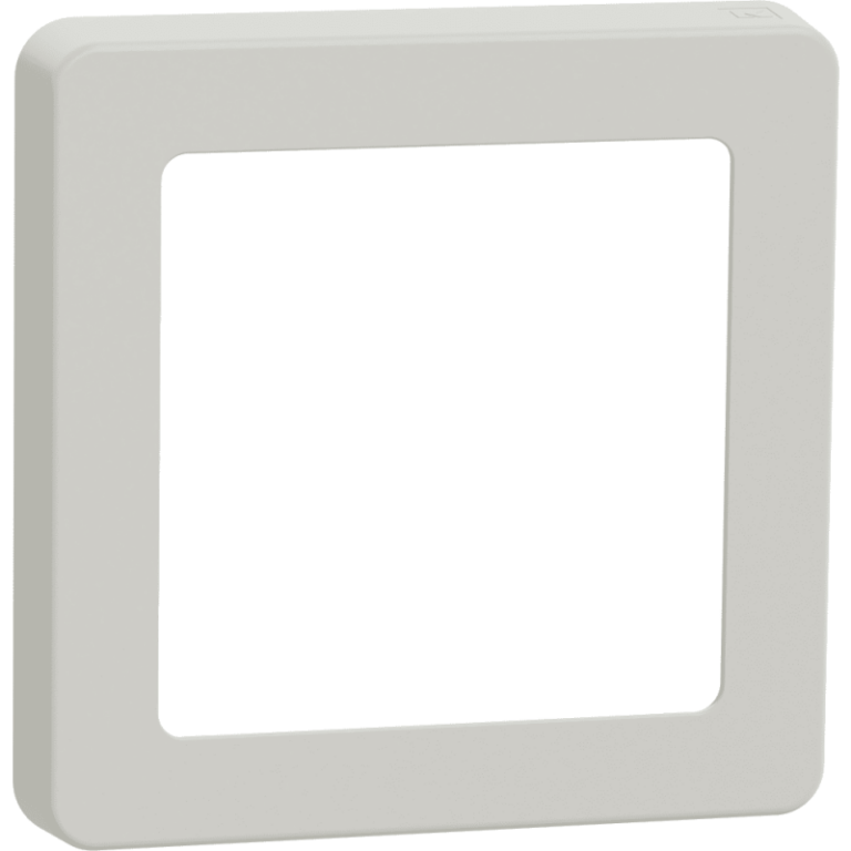 LK Fuga Base 63 ramme, 1 modul, lysegrå