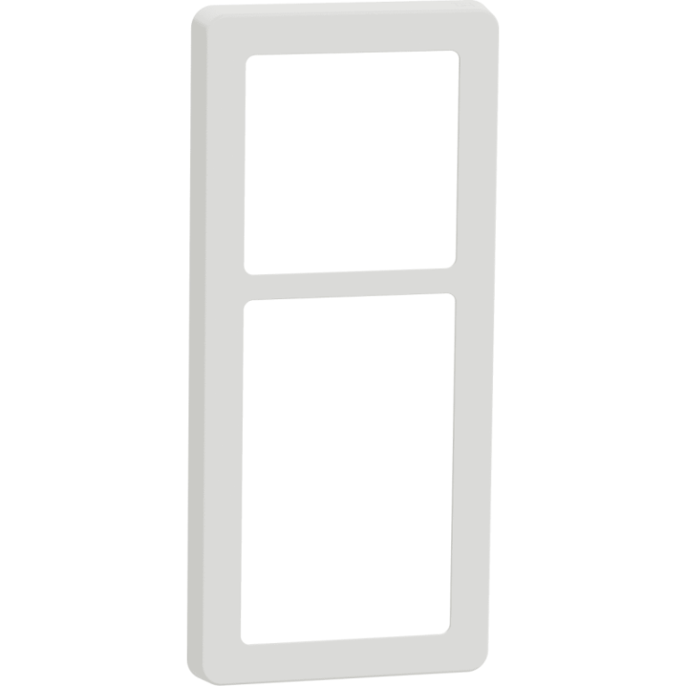 LK Fuga Base 63 ramme, 2,5 modul, hvid