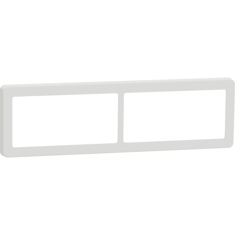 LK Fuga Base 63 ramme, 2x2 modul, hvid