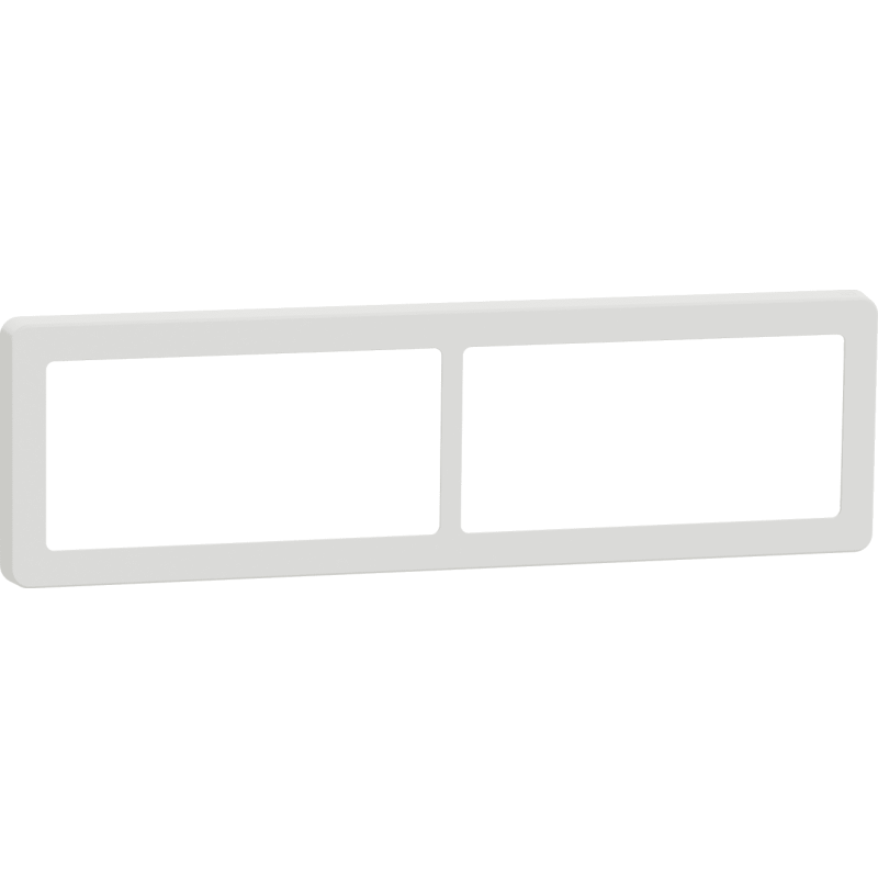 LK Fuga Base 63 ramme, 2x2 modul, hvid