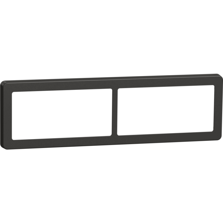LK Fuga Base 63 ramme, 2x2 modul, koksgrå