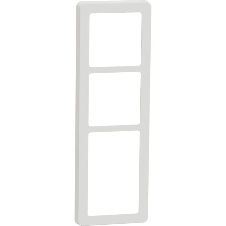 LK Fuga Base 63 ramme, 3,5 modul, hvid