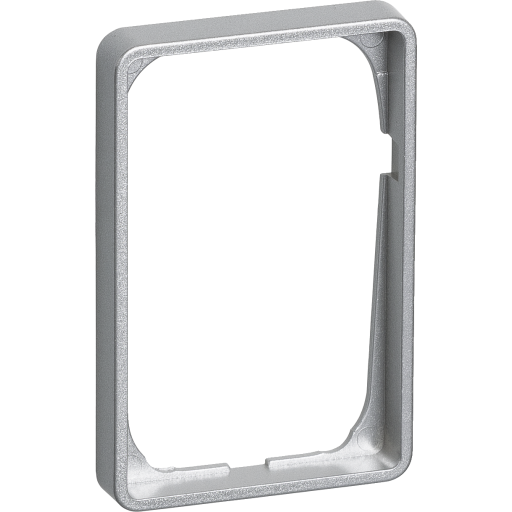 LK Fuga Baseline 50 ramme, 1,5 modul, metallic