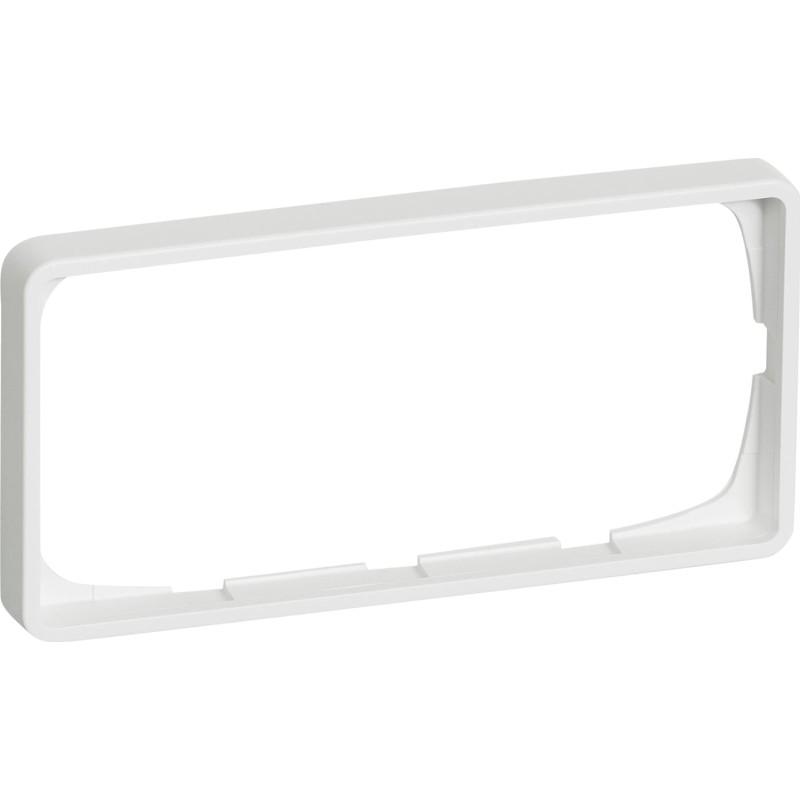 LK Fuga Baseline 50 ramme, 1x2 modul, vandret, hvid
