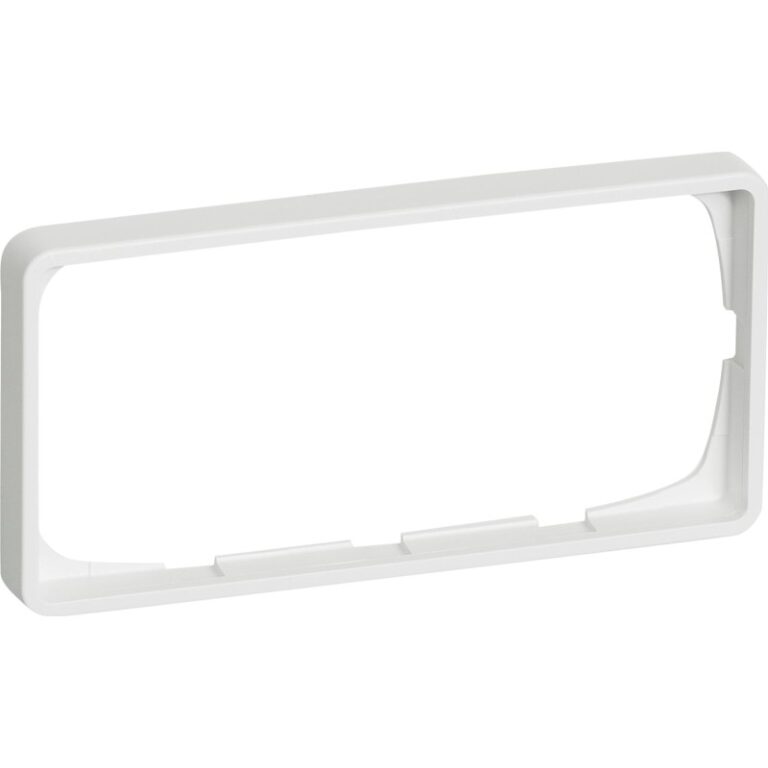 LK Fuga Baseline 50 ramme, 1x2 modul, vandret, hvid