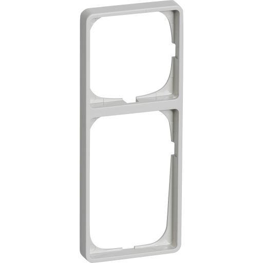 LK Fuga Baseline 50 ramme, 2,5 modul, lysegrå