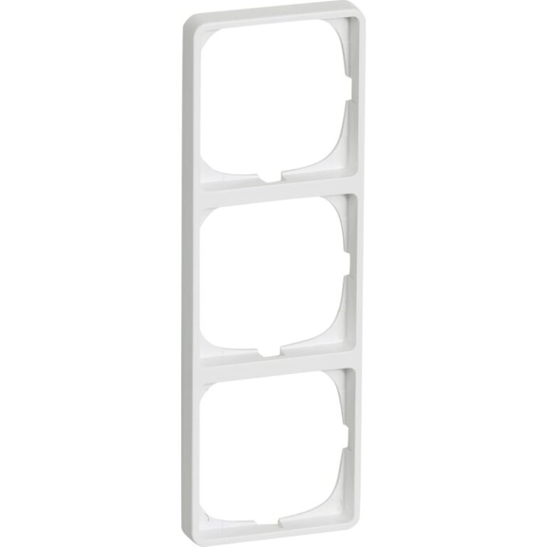 LK Fuga Baseline 50 ramme, 3 modul, hvid