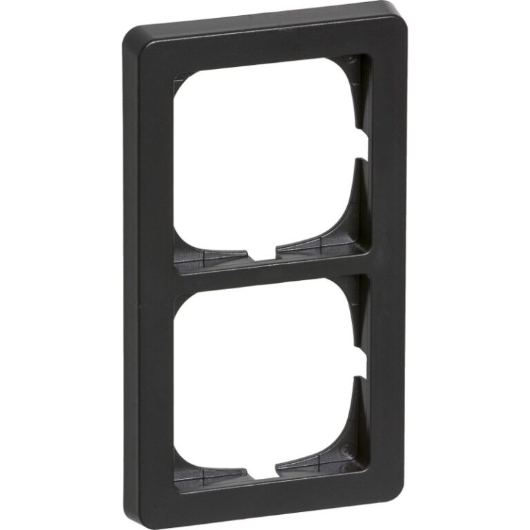 LK Fuga Baseline 63 ramme, 2x1 modul, koksgrå