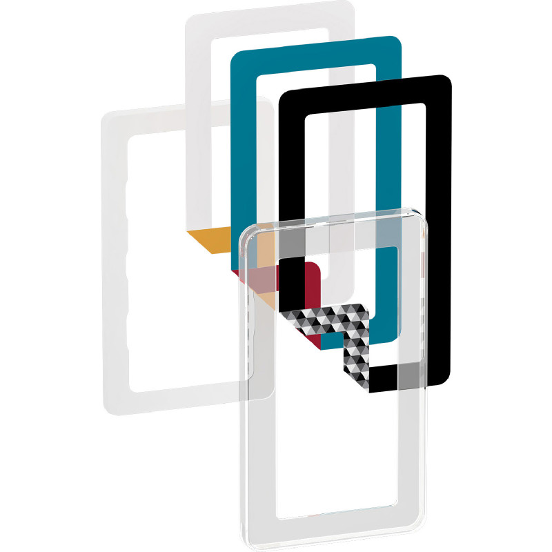 LK Fuga Choice designramme, 1x2 modul