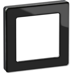 LK Fuga Pure 66 designramme, 1 modul, sort