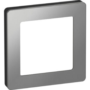 LK Fuga Pure 66 designramme, 1 modul, stål